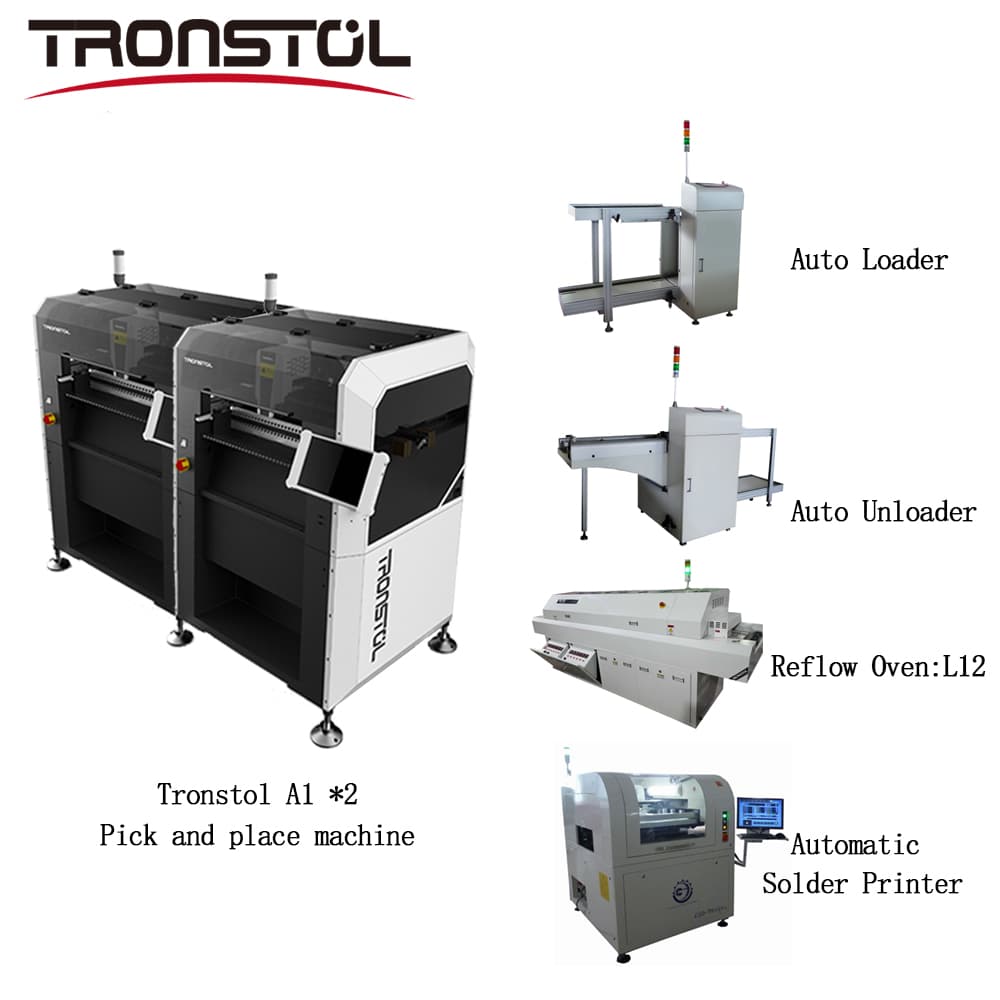 Auto Loader+Tronstol A1 Pick and Place Machine*2 Line1 - 翻译中...