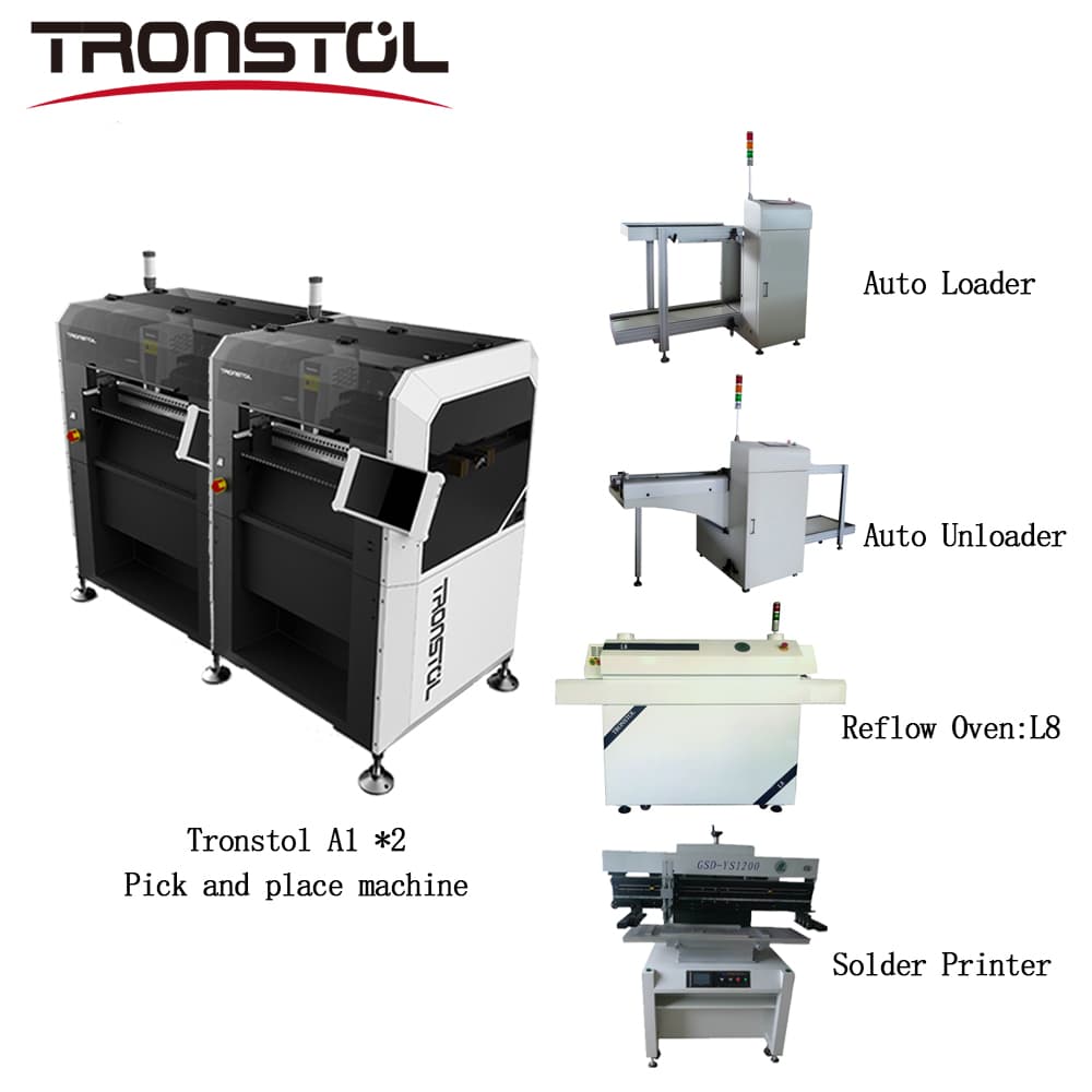 Auto Loader+Tronstol A1 Pick and Place Machine*2 Line3 - 翻译中...