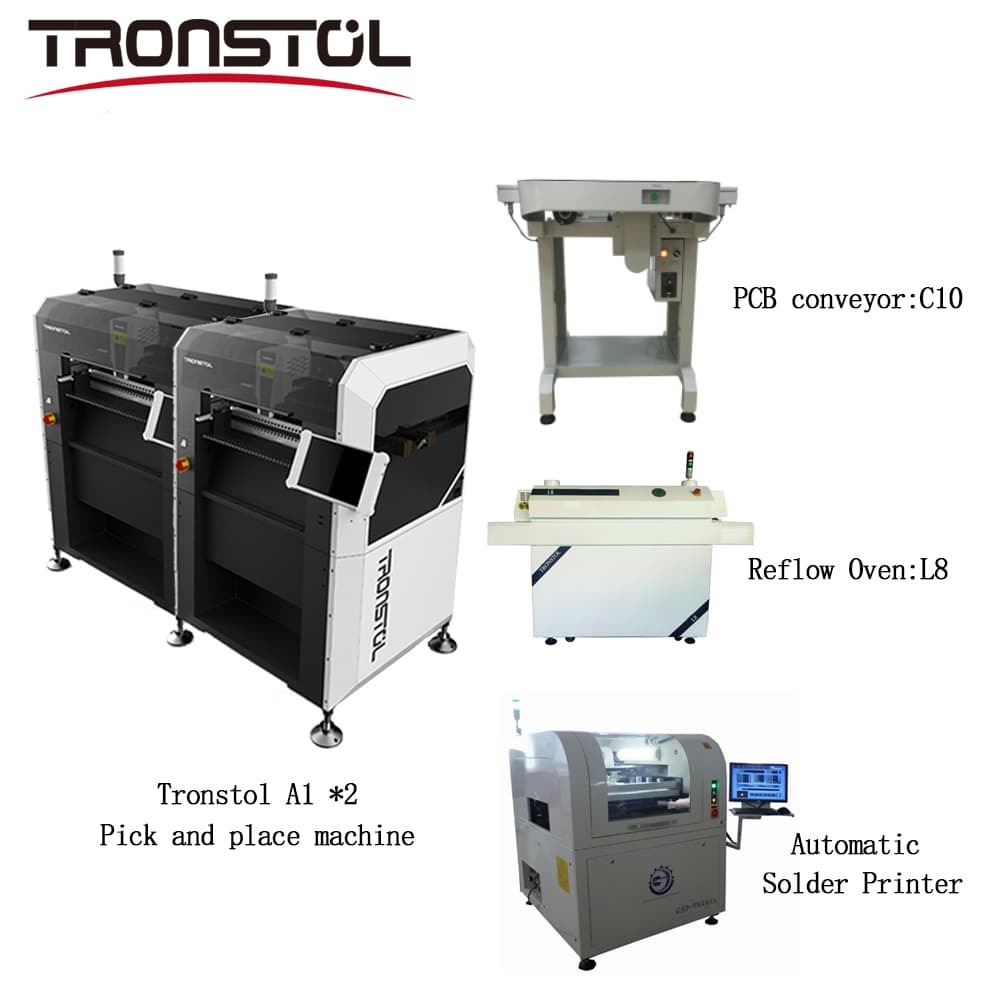 Tronstol A1 Pick and Place Machine*2 Line8 - 翻译中...